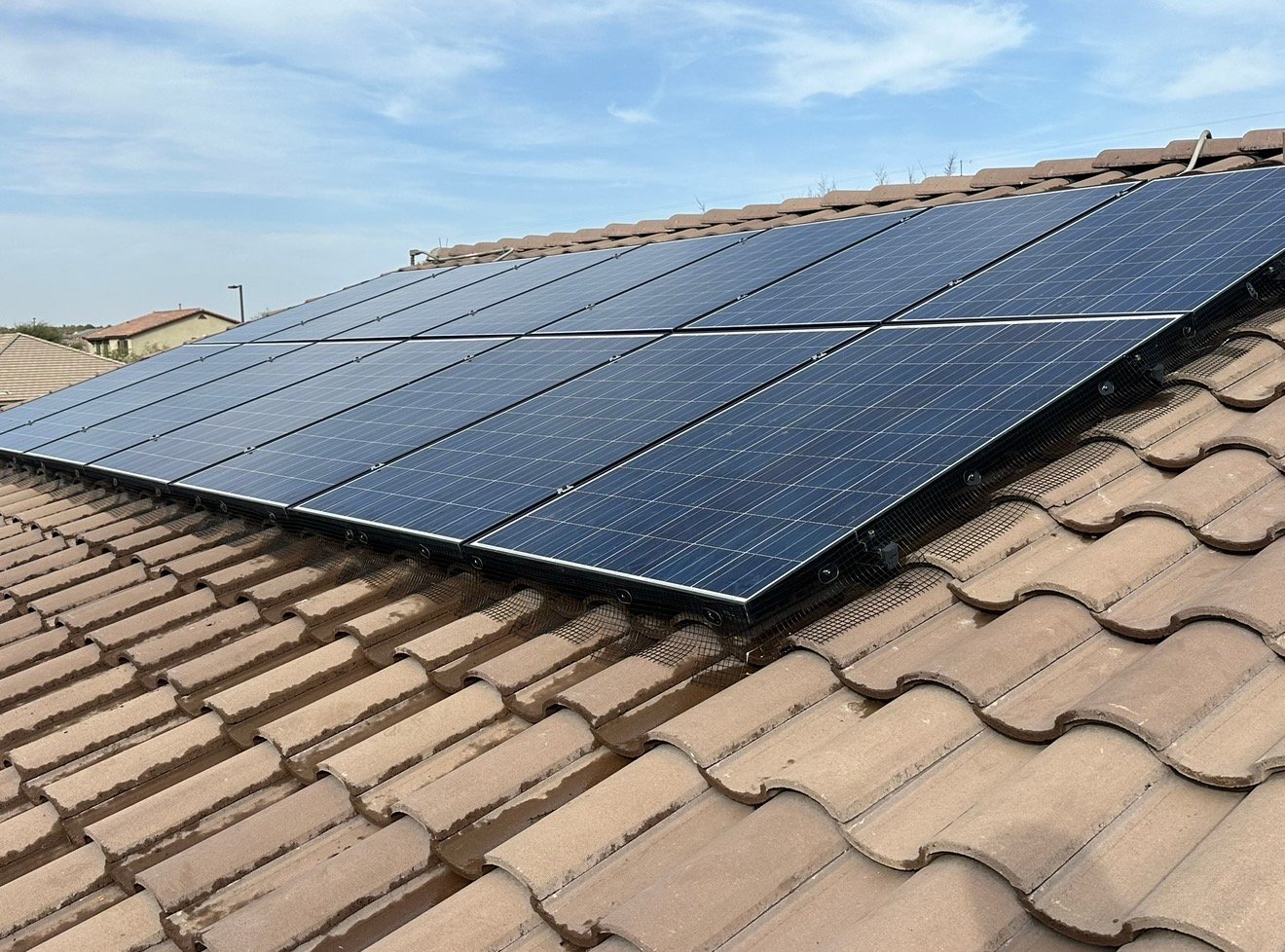 Solar Panel Pigeon Proofing for Phoenix & East Valley Roofs